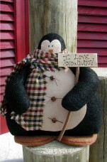 470 - Snowtime Penguin E-Pattern